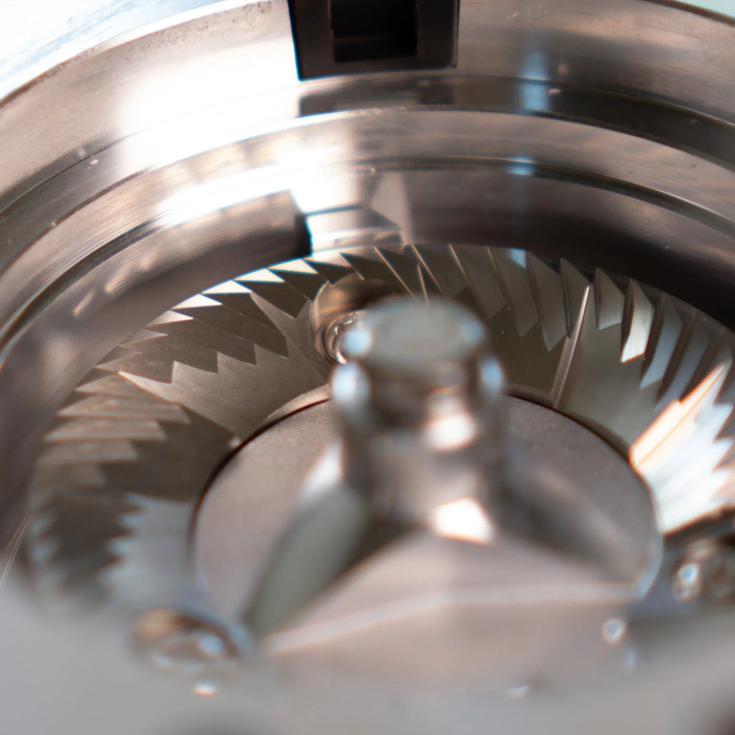 DF64V Coffee GrindersCoffeePlus.india grinder close up