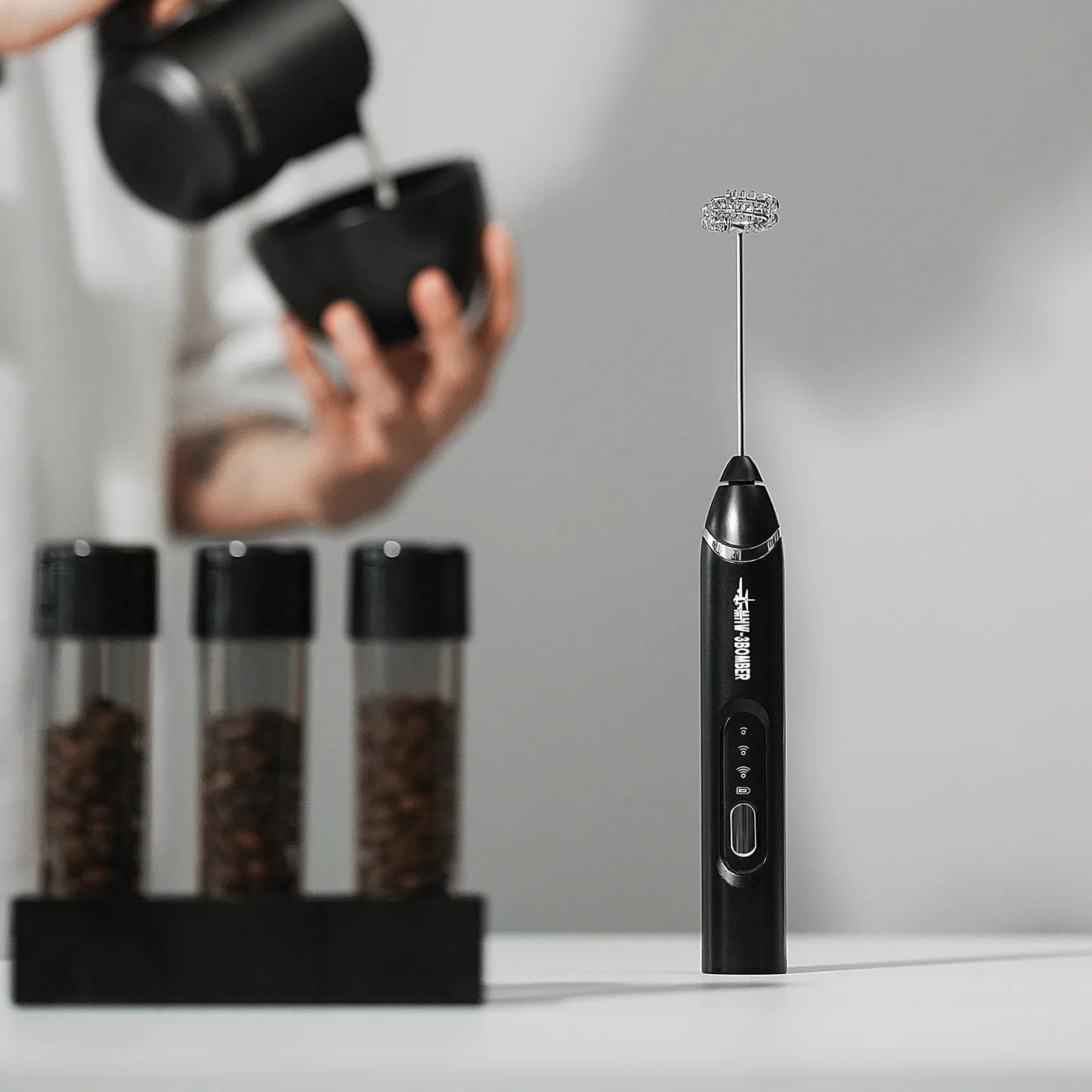 MHW-3BOMBER Electric Milk Frother