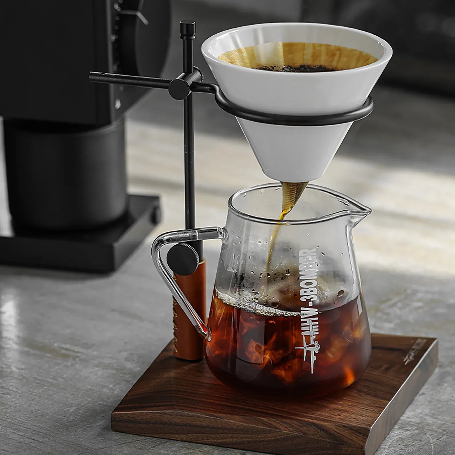 MHW-3BOMBER Elf Glass Coffee Server