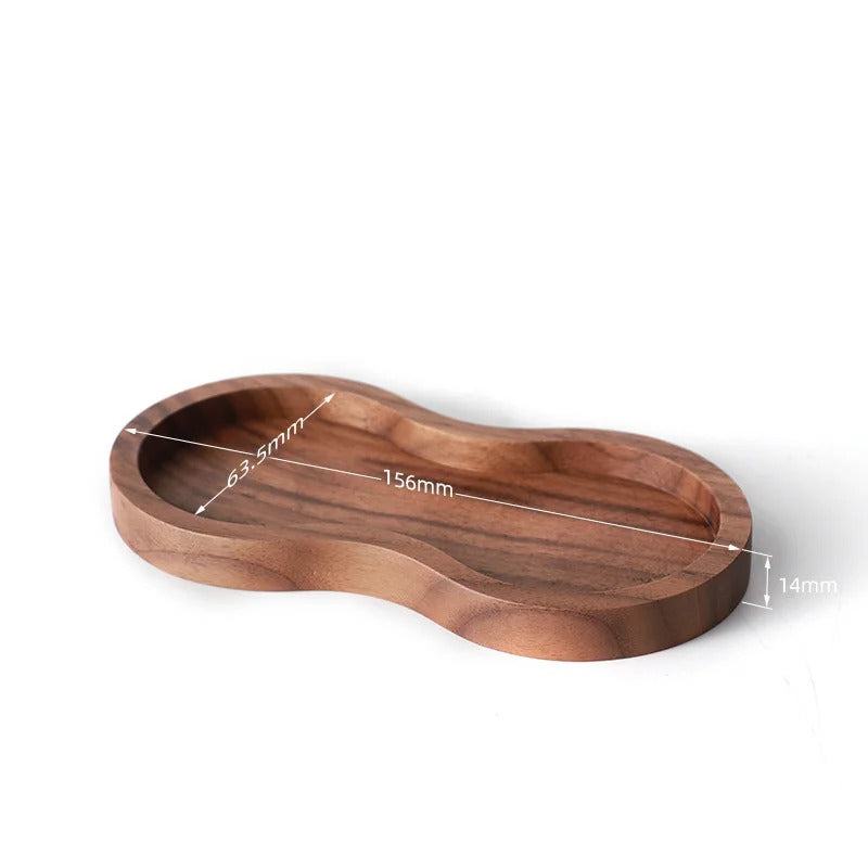 Espressa Figure 8 Walnut Wood Coffee Tamper Station