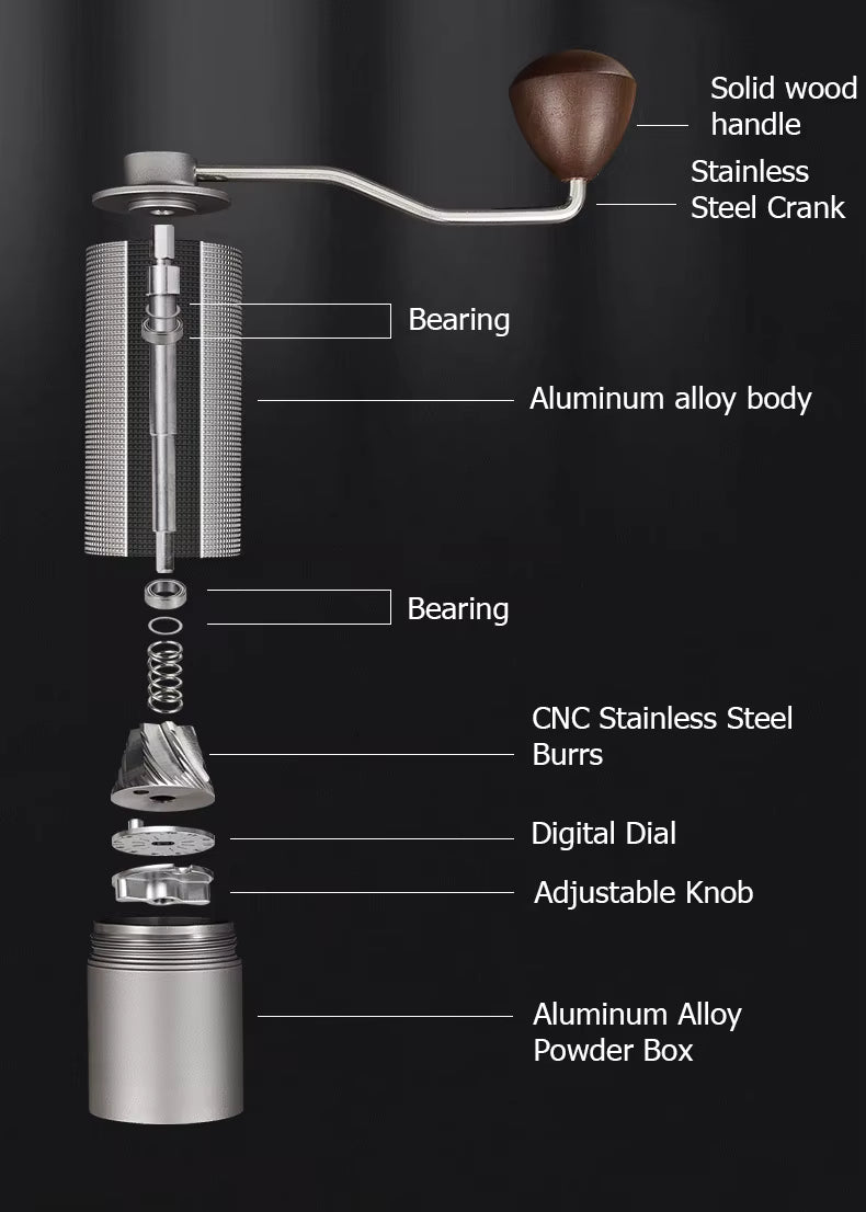 Espressa Bird Hand Grinder 38mm