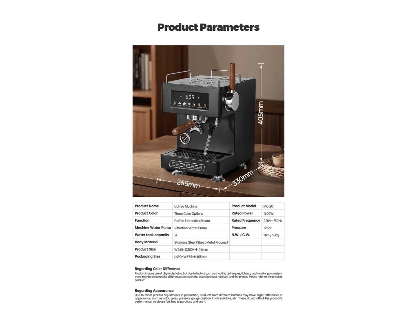 Espressa Rey | Dual Thermoblock | Dual Pump