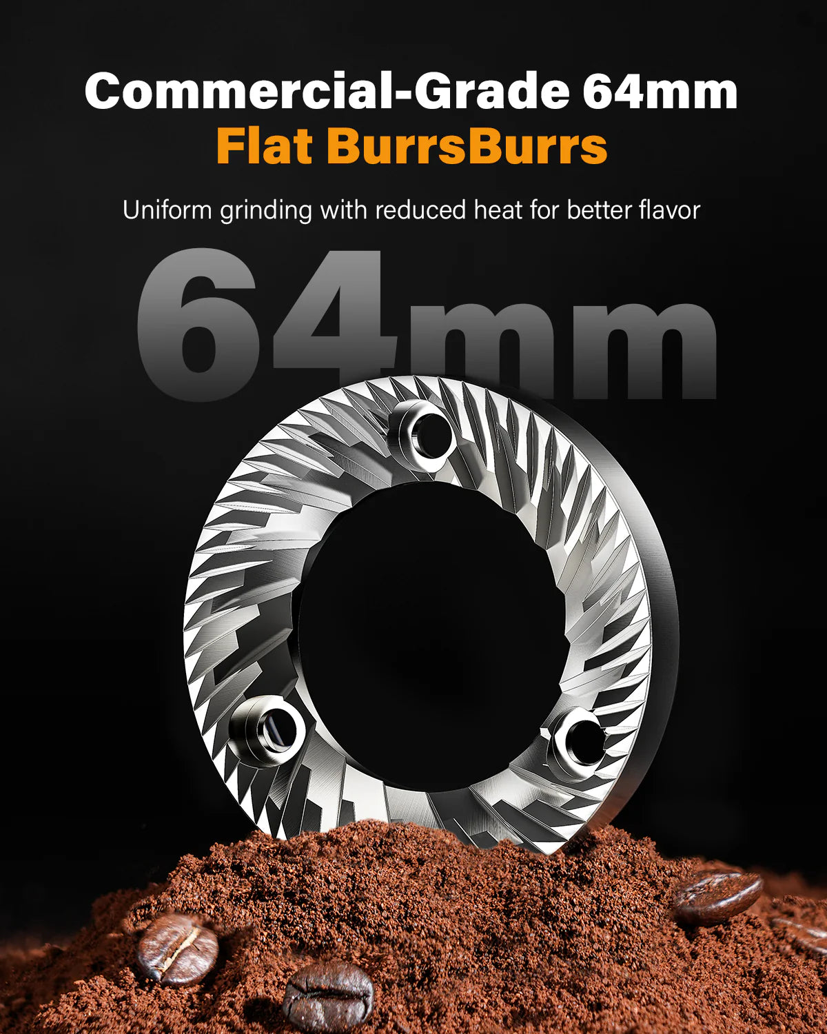 Espressa Ion 64 Commercial Flat Burr Grinder