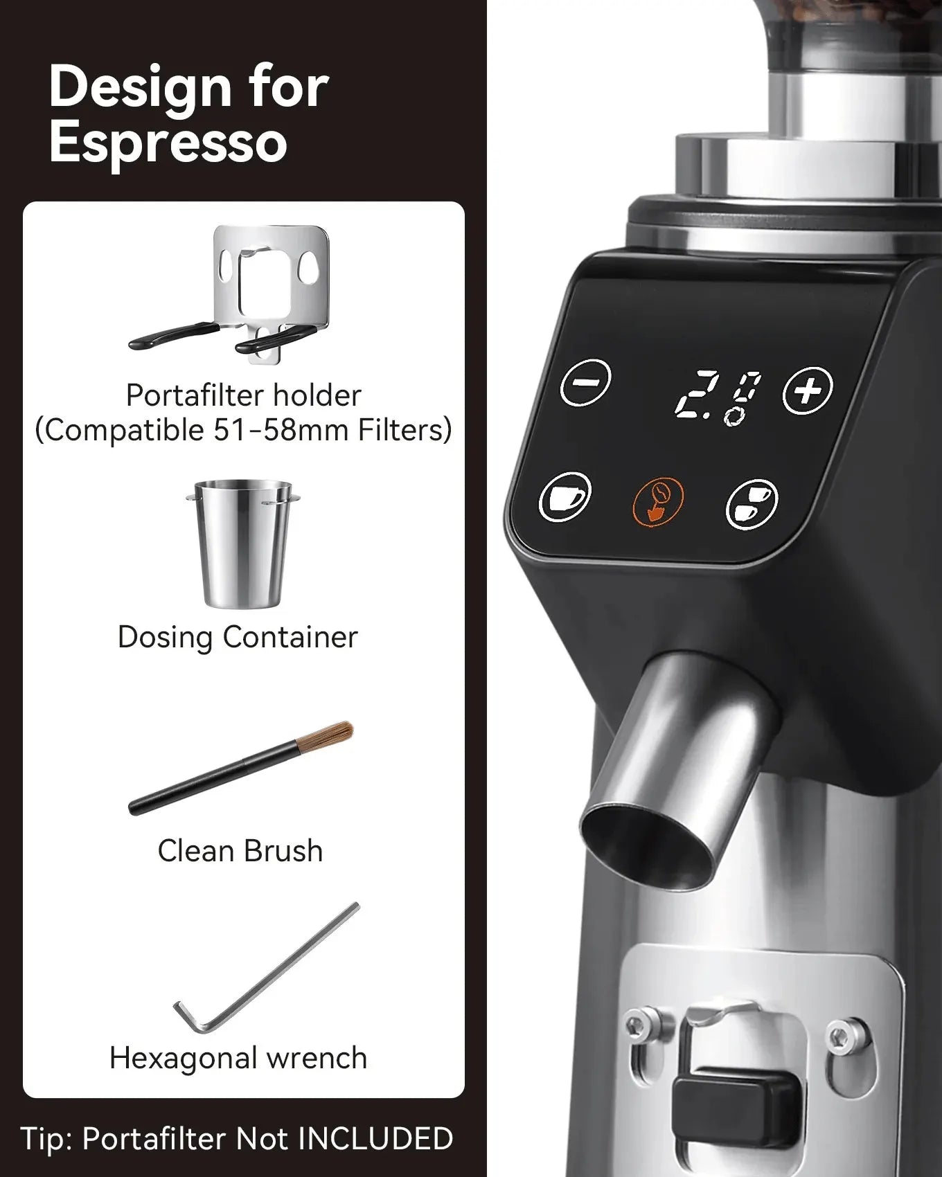 Espressa Orbit 64 PRO | MOKKOM Grinder