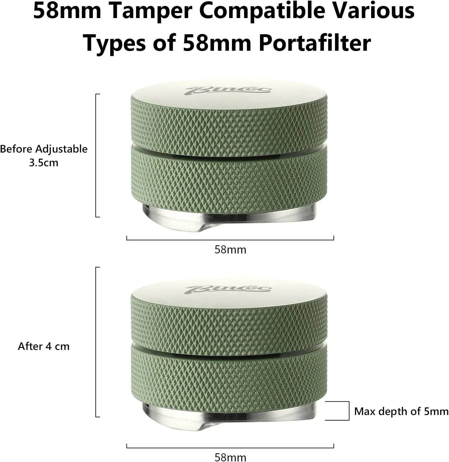 Bincoo 58mm Distributor (White)