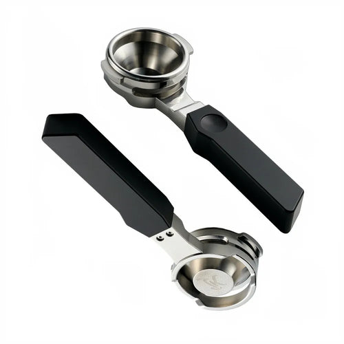 IKAPE Flat-bottom Bottomless Portafilter with Variable Diameter Basket - Polaris