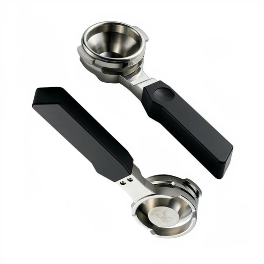 IKAPE Flat-bottom Bottomless Portafilter with Variable Diameter Basket - Polaris