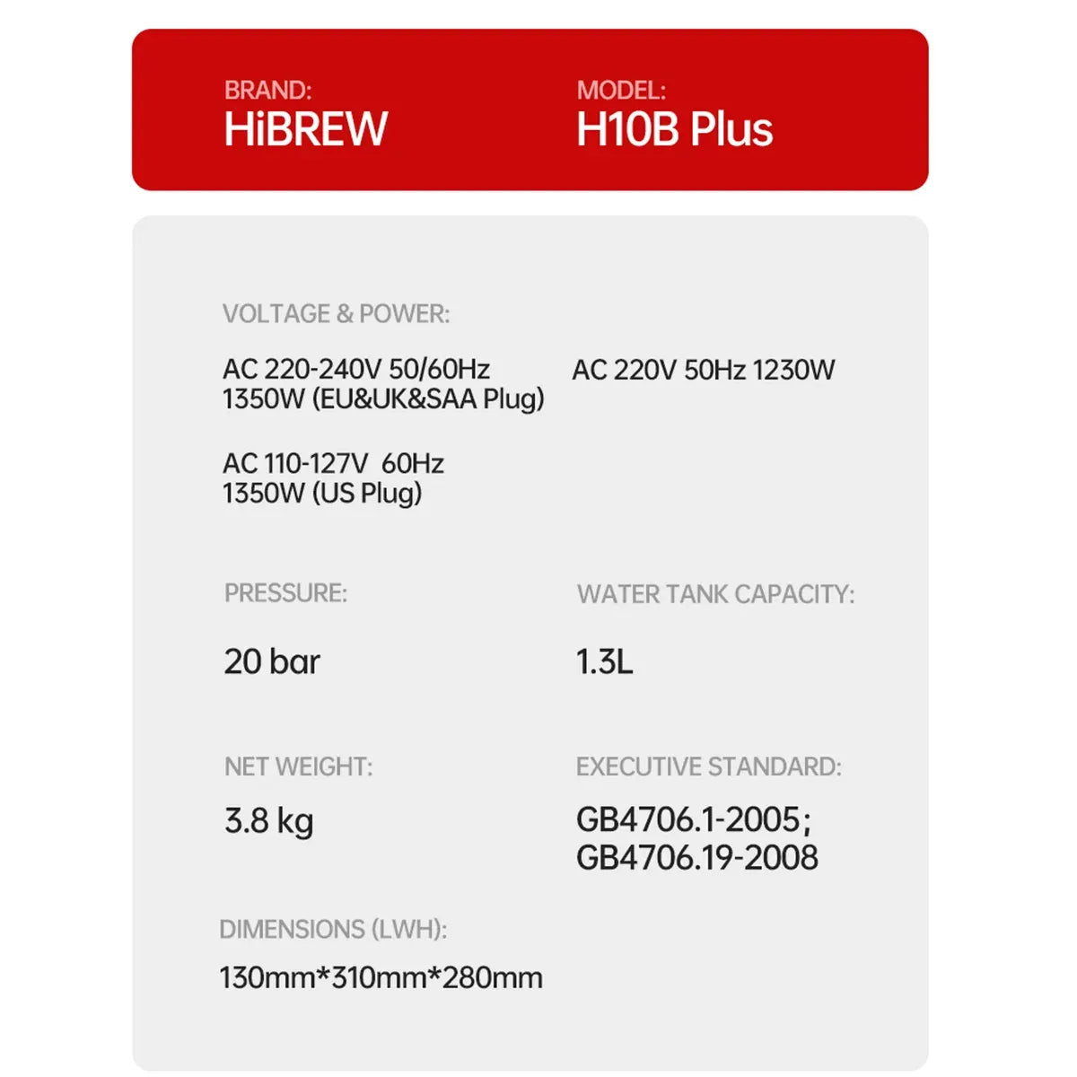 HiBREW H10B Plus
