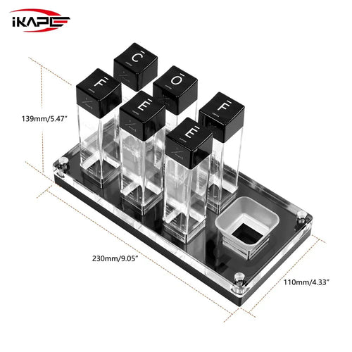 IKAPE Coffee Bean Cellars with Stand & Hopper