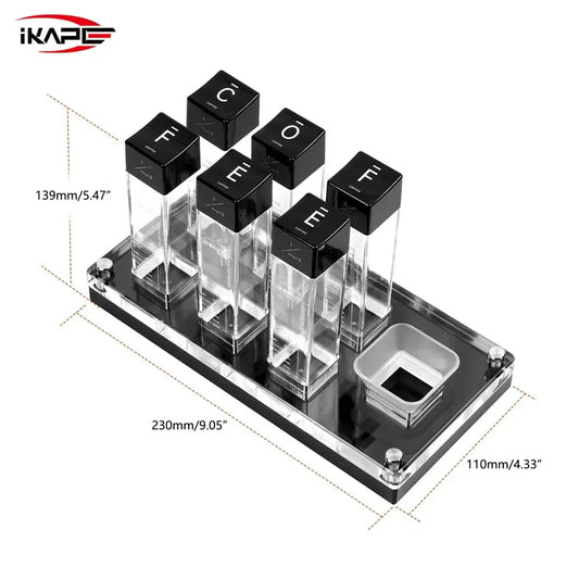 IKAPE Coffee Bean Cellars with Stand & Hopper