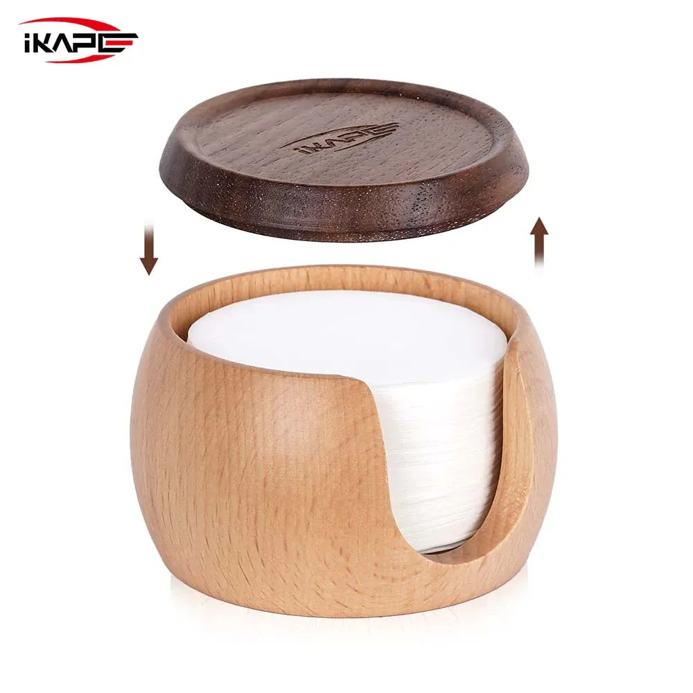 IKAPE Filter Paper 200pcs With Wooden Box 58mm