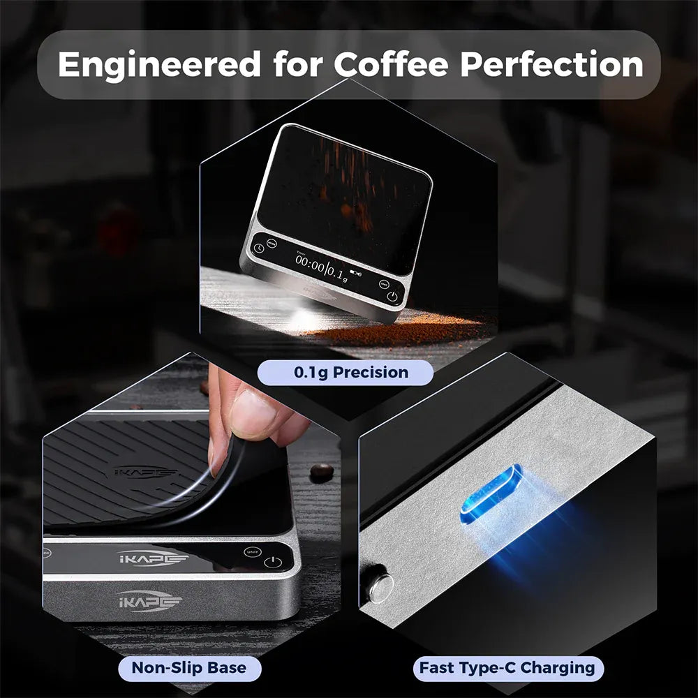IKAPE Smart Electronic Scale with Bluetooth APP_V2 Pro