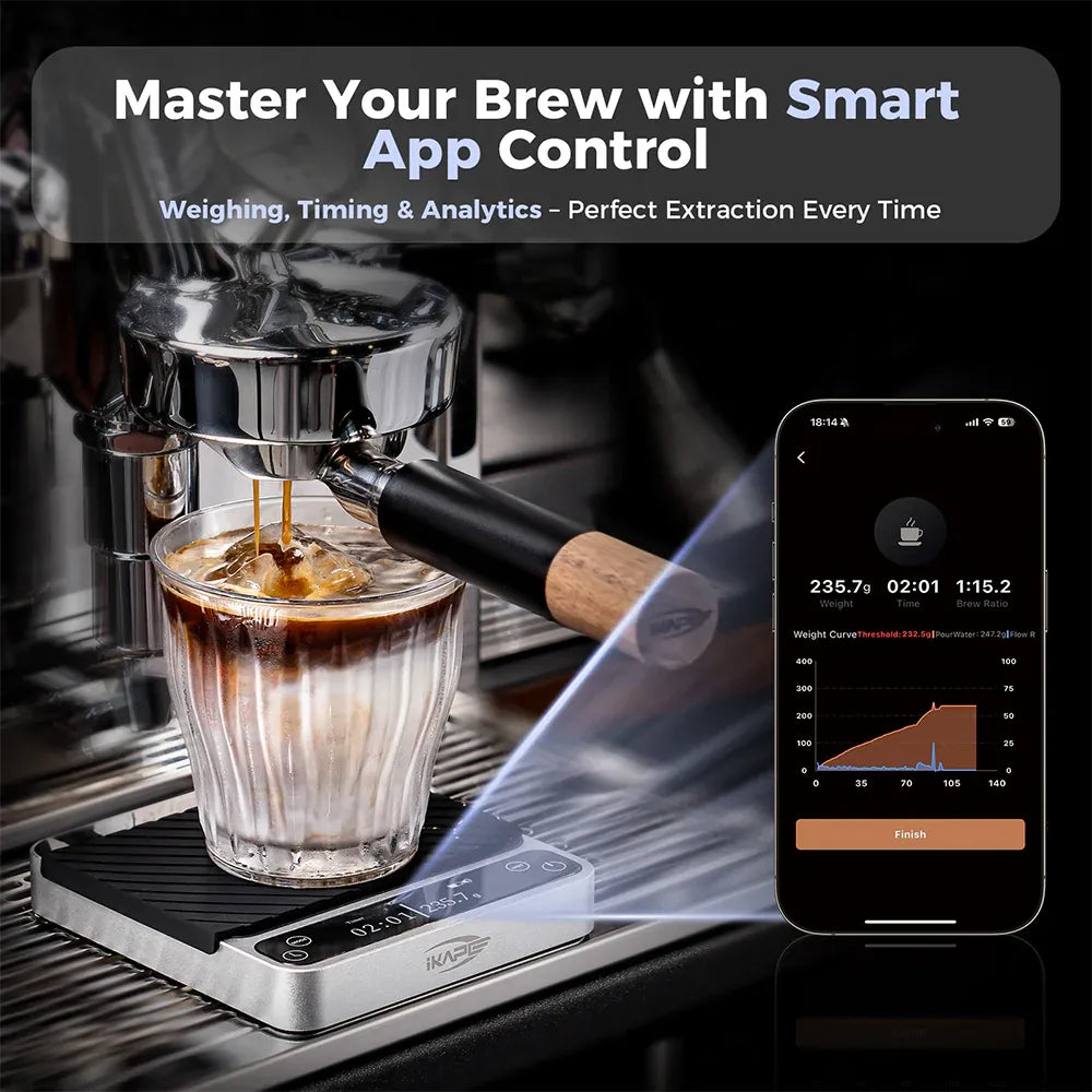 IKAPE Smart Electronic Scale with Bluetooth APP_V2 Pro