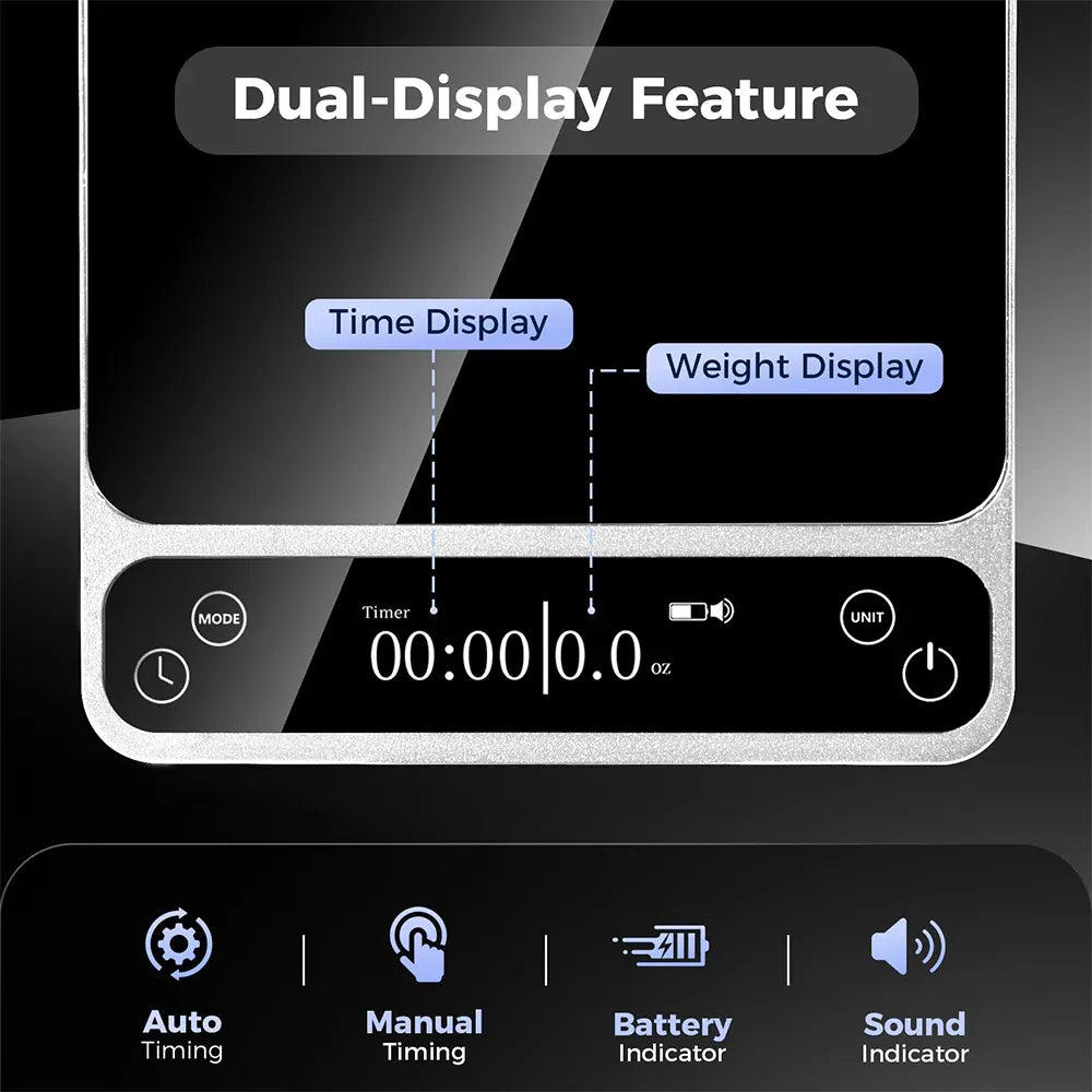 IKAPE Smart Electronic Scale with Bluetooth APP_V2 Pro