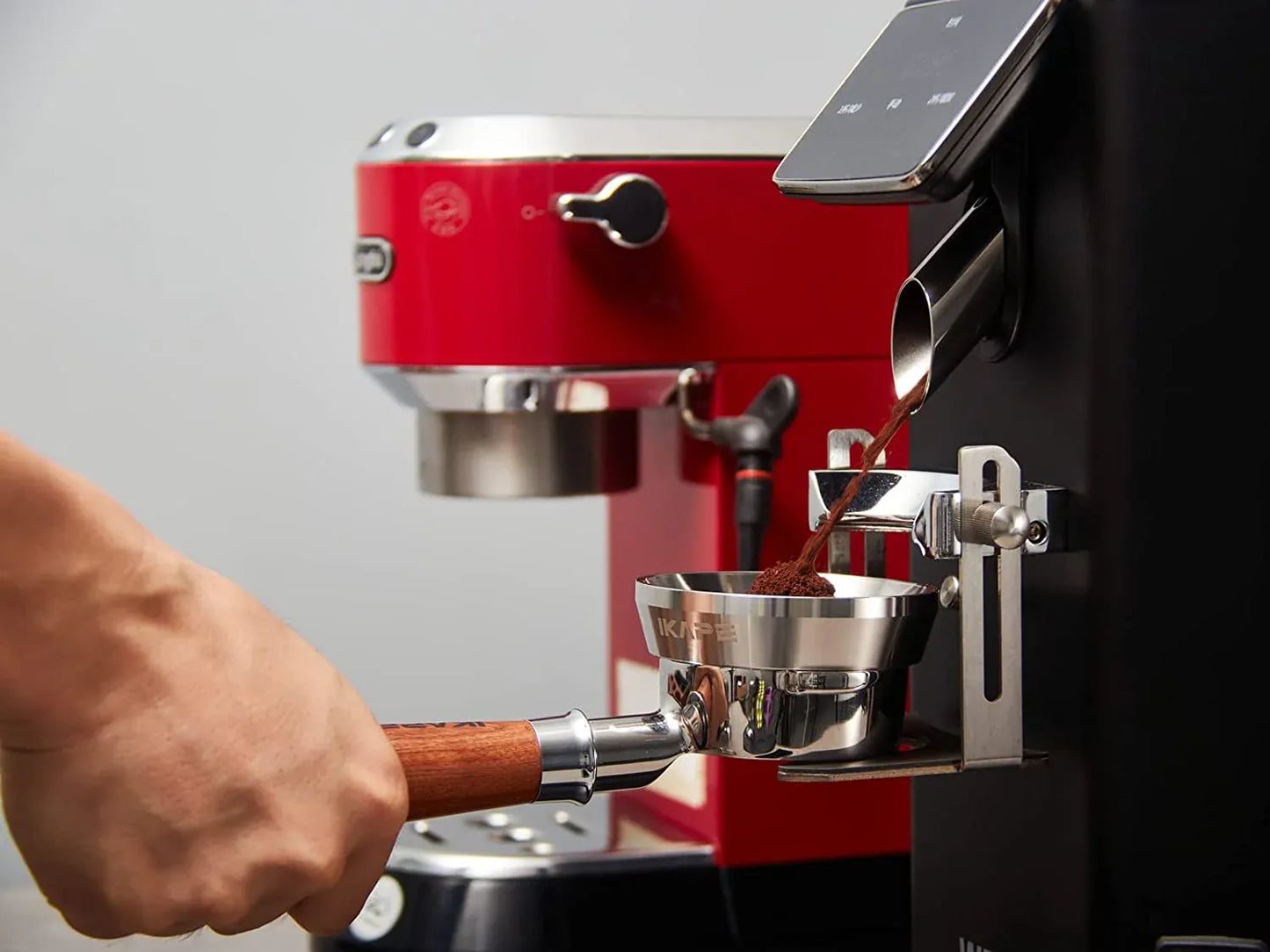 IKAPE Delonghi 51mm Bottomless Portafilter