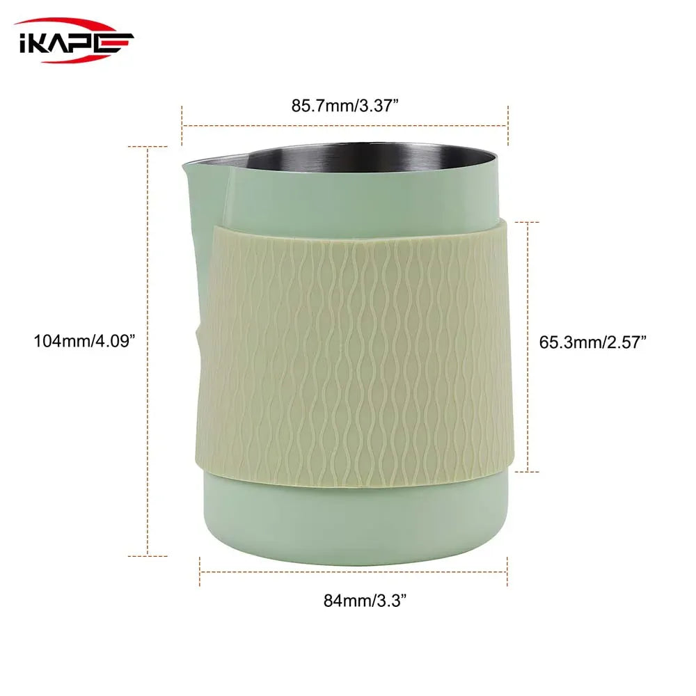 IKAPE Espresso Handless Milk Frothing Jug 600ml