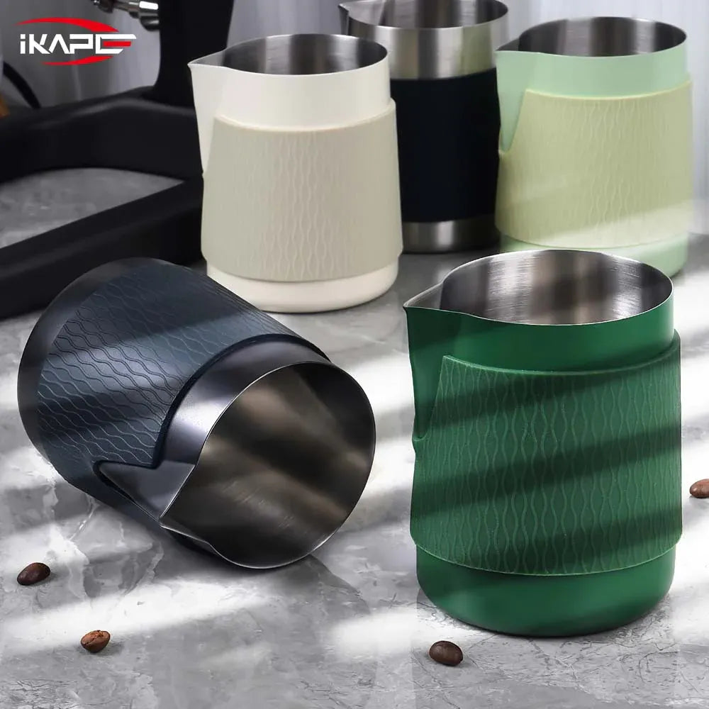 IKAPE Espresso Handless Milk Frothing Jug 600ml
