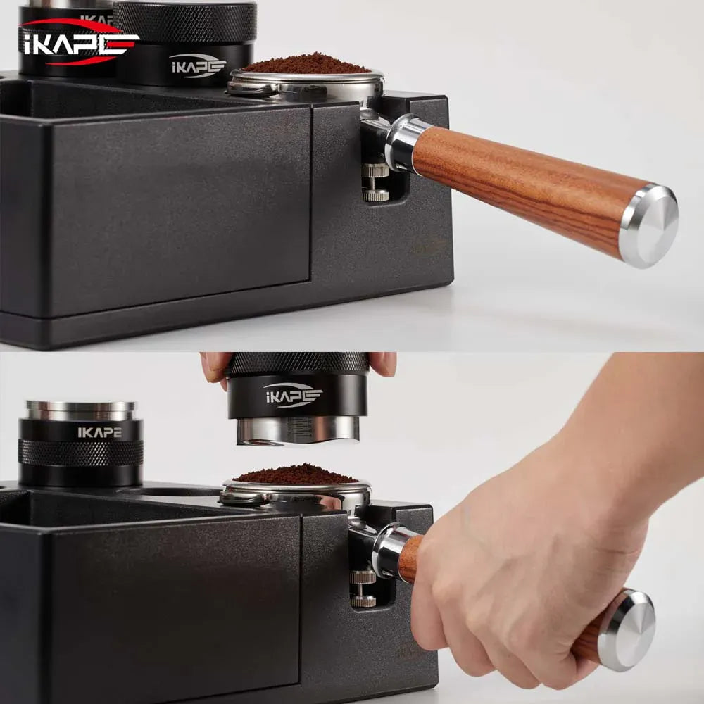 IKAPE ABS V2 Knock Box + Tamping Station