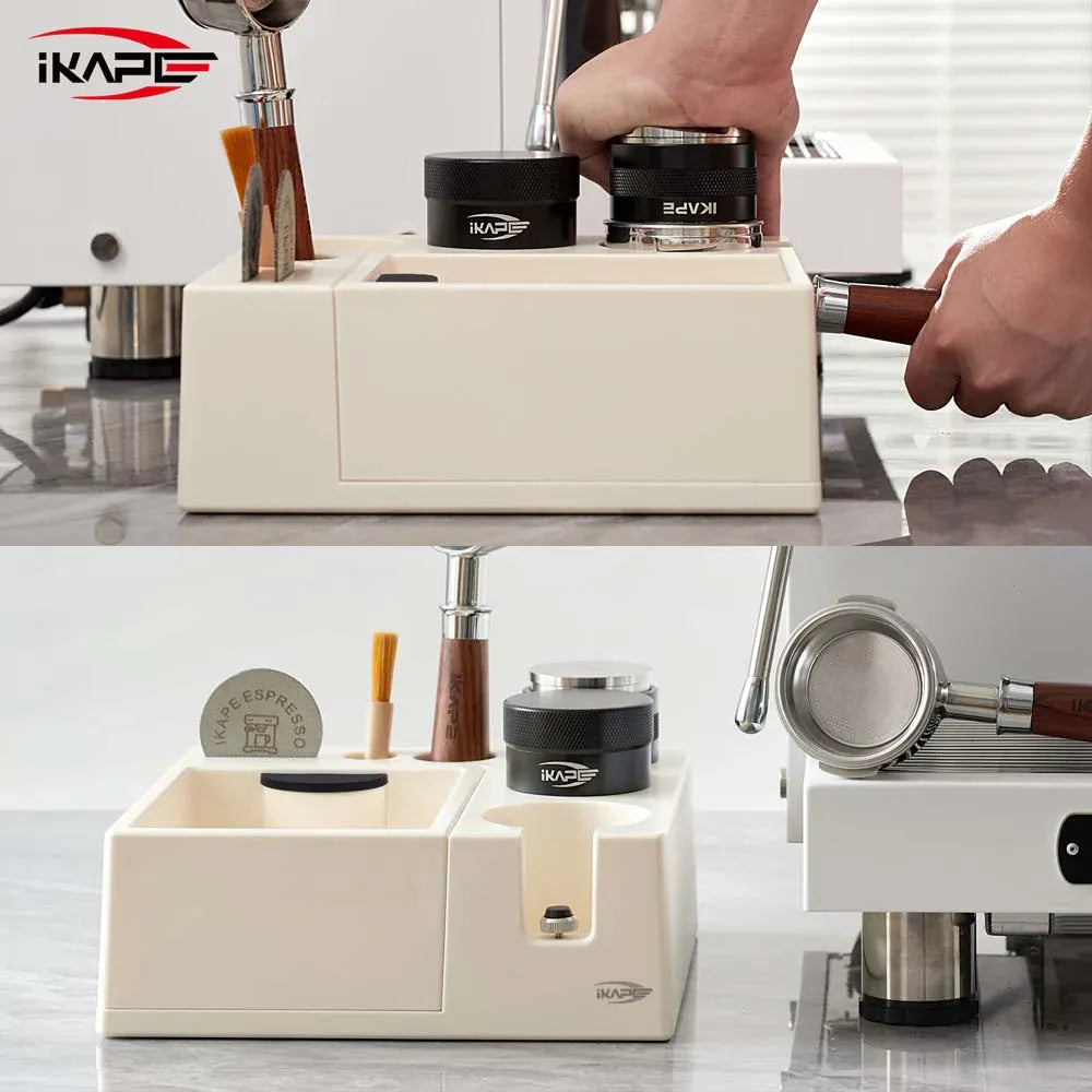 IKAPE ABS V2 Knock Box + Tamping Station