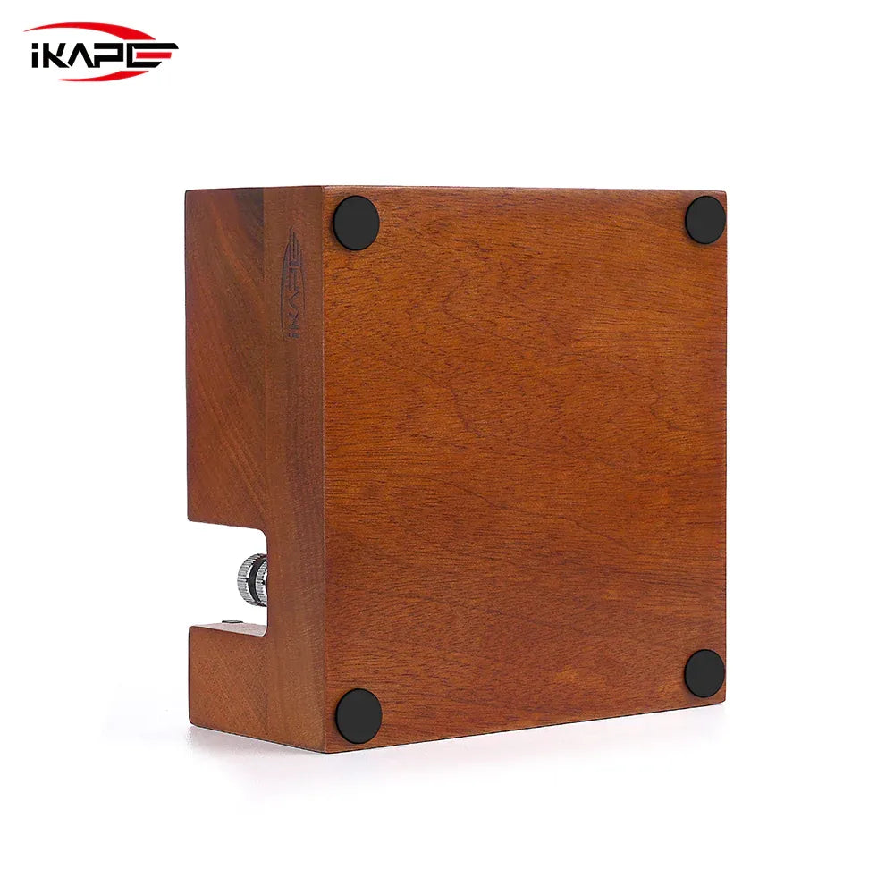 IKAPE 7 in 1 Wooden Coffee Tamping Station