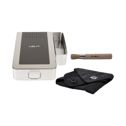 Lelit Stainless Steel Knock Box Drawer with Cleaning Tools