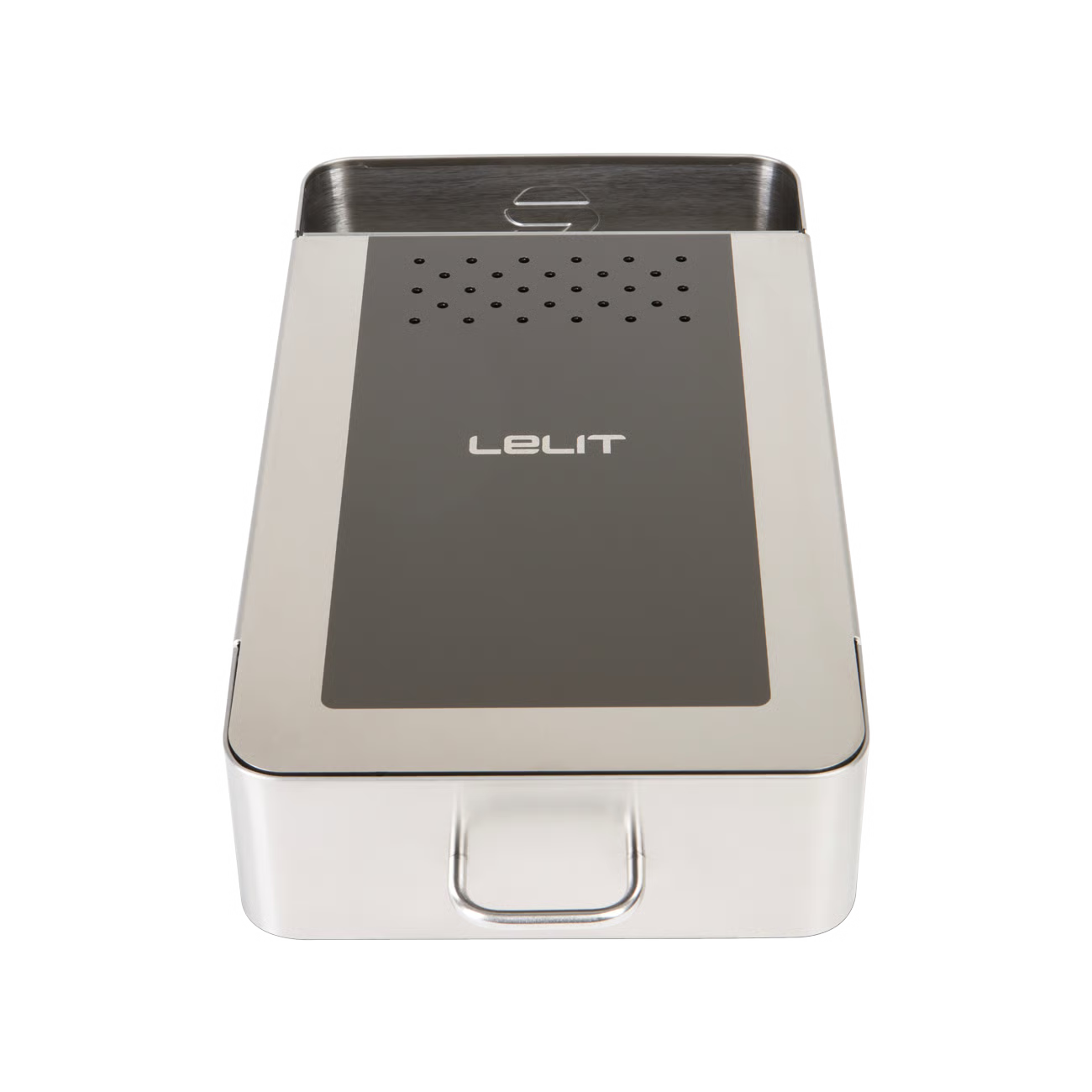 Lelit Stainless Steel Knock Box Drawer with Cleaning Tools