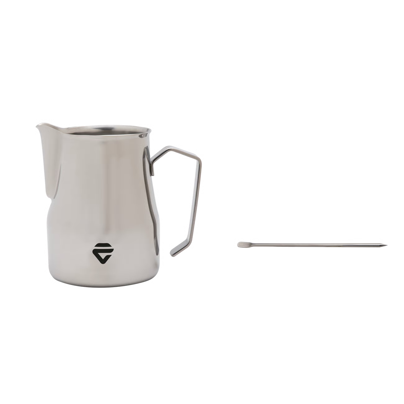 Lelit 35cl Stainless Steel Milk Jug with Latte Art Pen