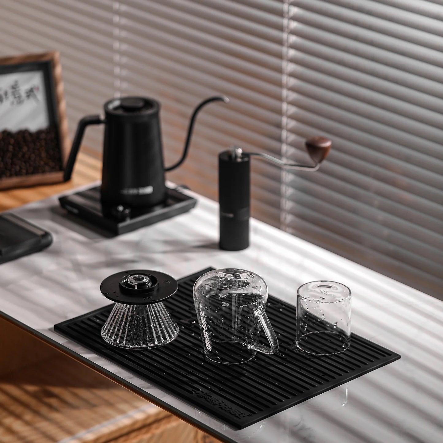 MHW-3BOMBER Coffee Bar Silicone Dish Drying Pad
