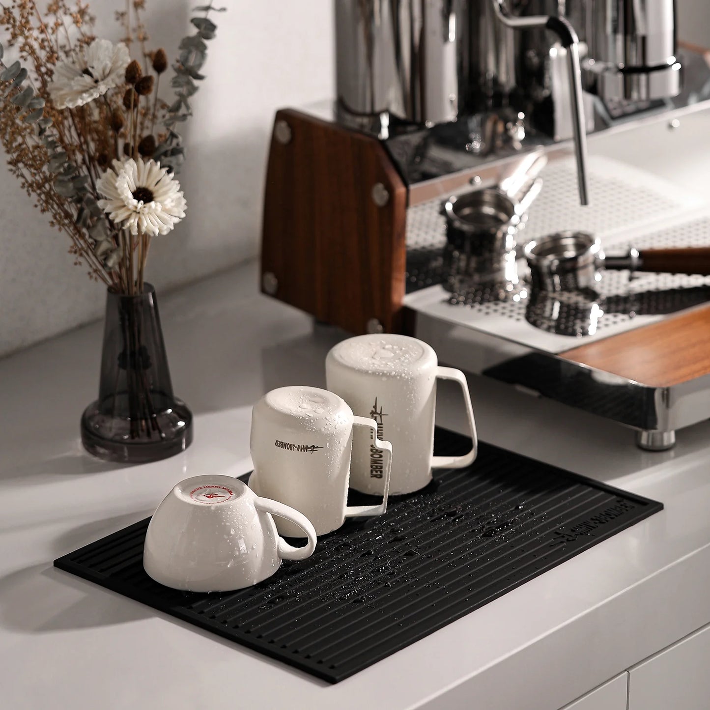 MHW-3BOMBER Coffee Bar Silicone Dish Drying Pad