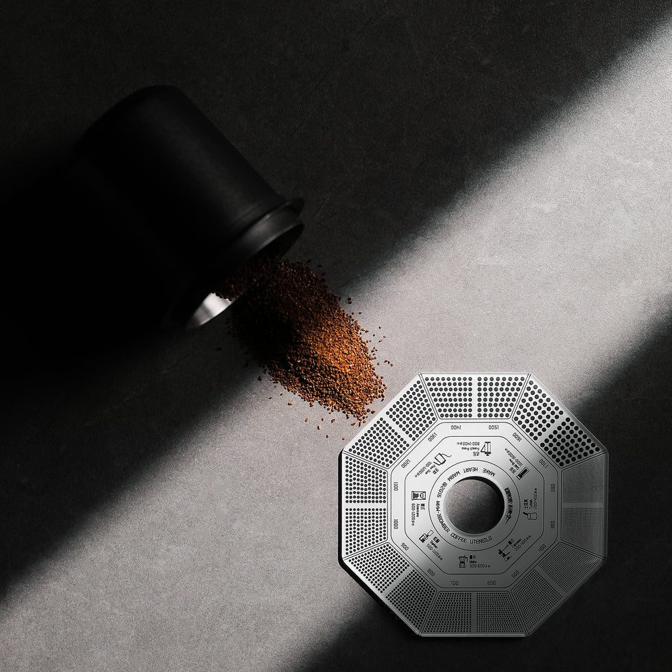 MHW-3BOMBER Coffee Ground Measuring card