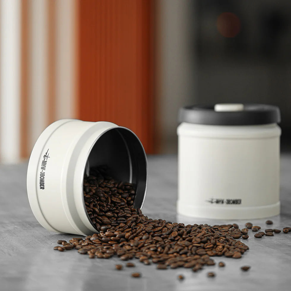 MHW-3BOMBER Coffee Manual Vacuum Storage Canister