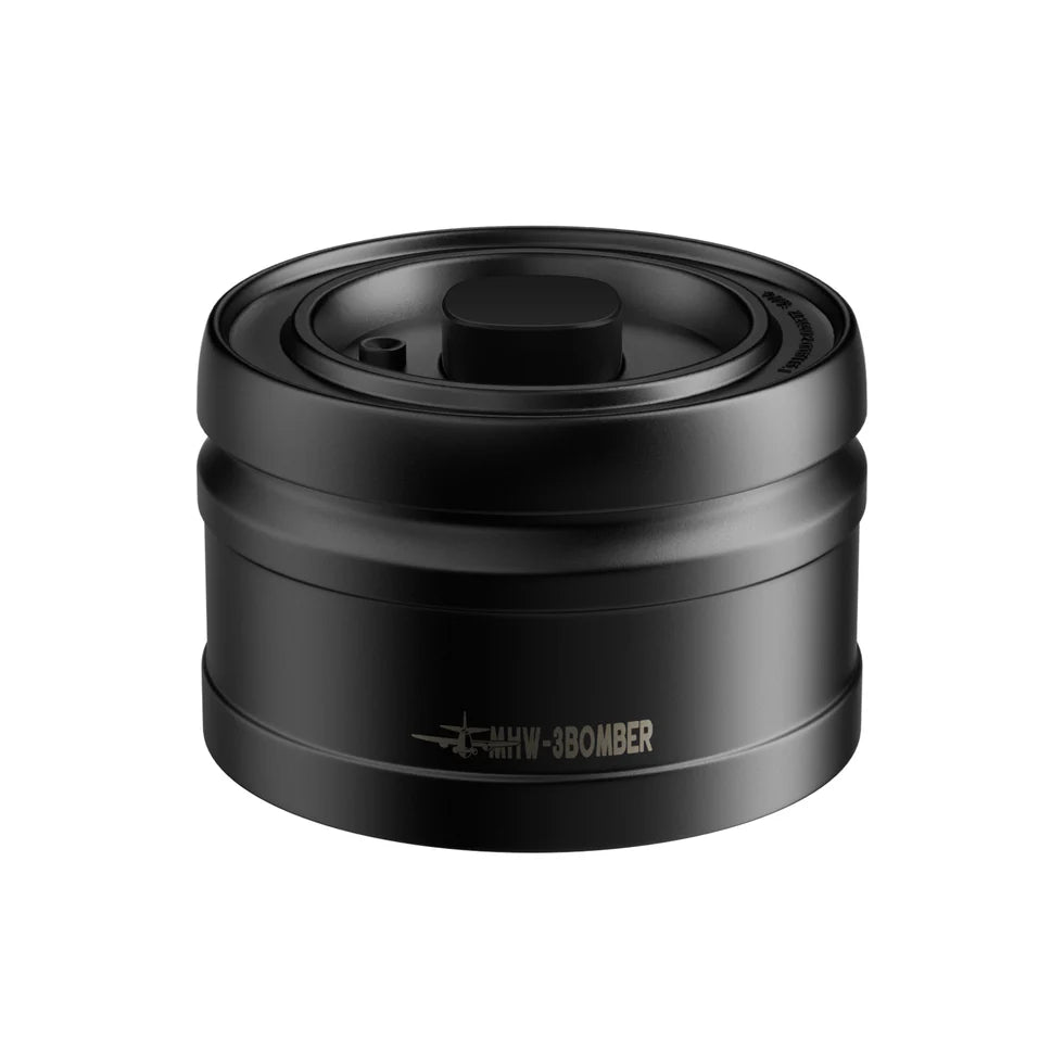 MHW-3BOMBER Coffee Vacuum Black Storage Canister