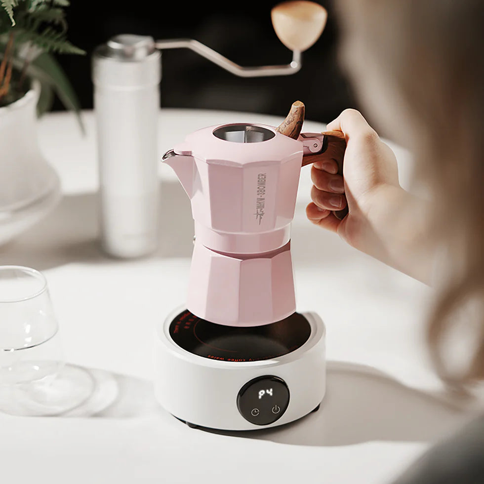 MHW-3BOMBER Double Valve Moka Pot