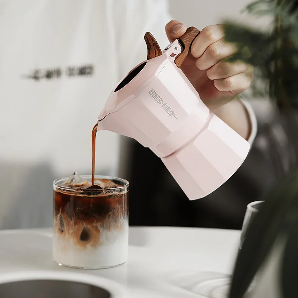 MHW-3BOMBER Double Valve Moka Pot