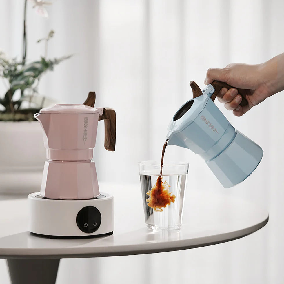 MHW-3BOMBER Double Valve Moka Pot