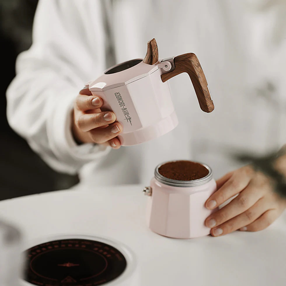 MHW-3BOMBER Double Valve Moka Pot