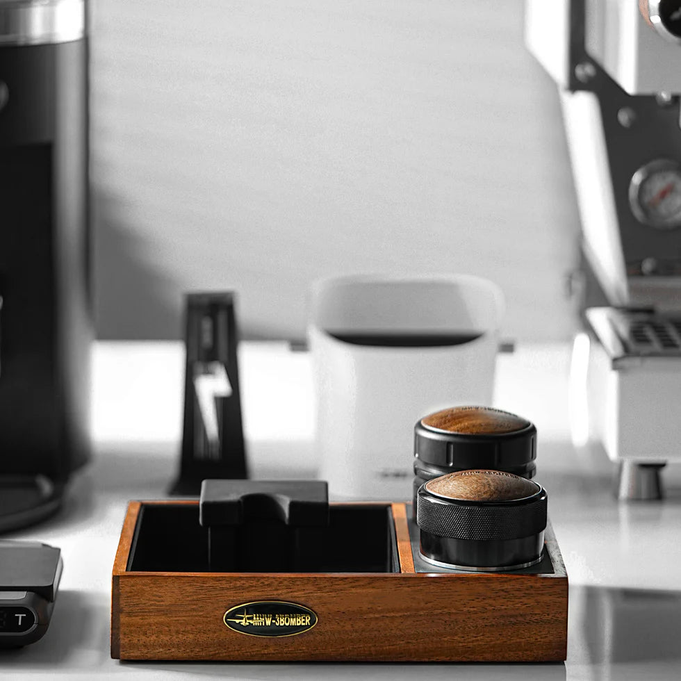 MHW-3BOMBER Knock Box + Wood Tamping Station