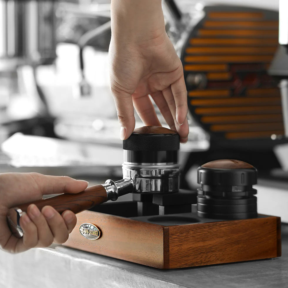 MHW-3BOMBER Knock Box + Wood Tamping Station
