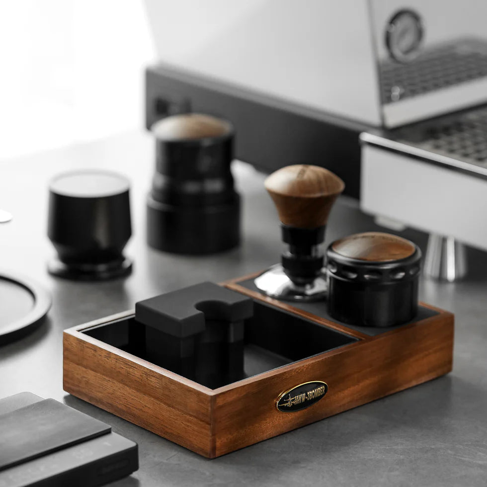 MHW-3BOMBER Knock Box + Wood Tamping Station