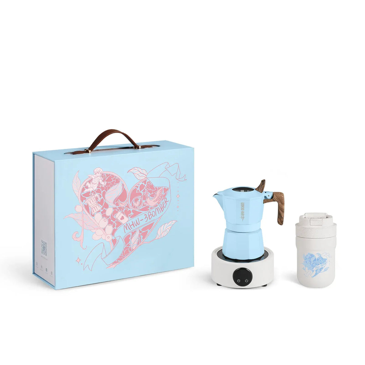 MHW-3BOMBER Flipped Moka Pot Gift Box