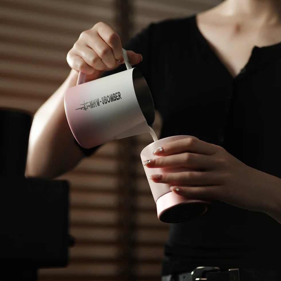 MHW-3BOMBER Latte Art Pitcher 5.0 Gradient Pink
