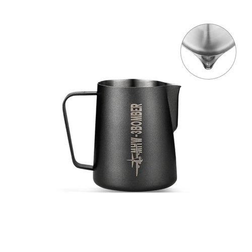 MHW-3BOMBER 450ml Black Round Spout Pitcher