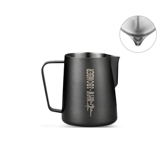 MHW-3BOMBER 450ml Black Round Spout Pitcher