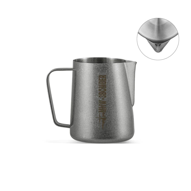 MHW-3BOMBER 450ml Silver Round Spout Pitcher
