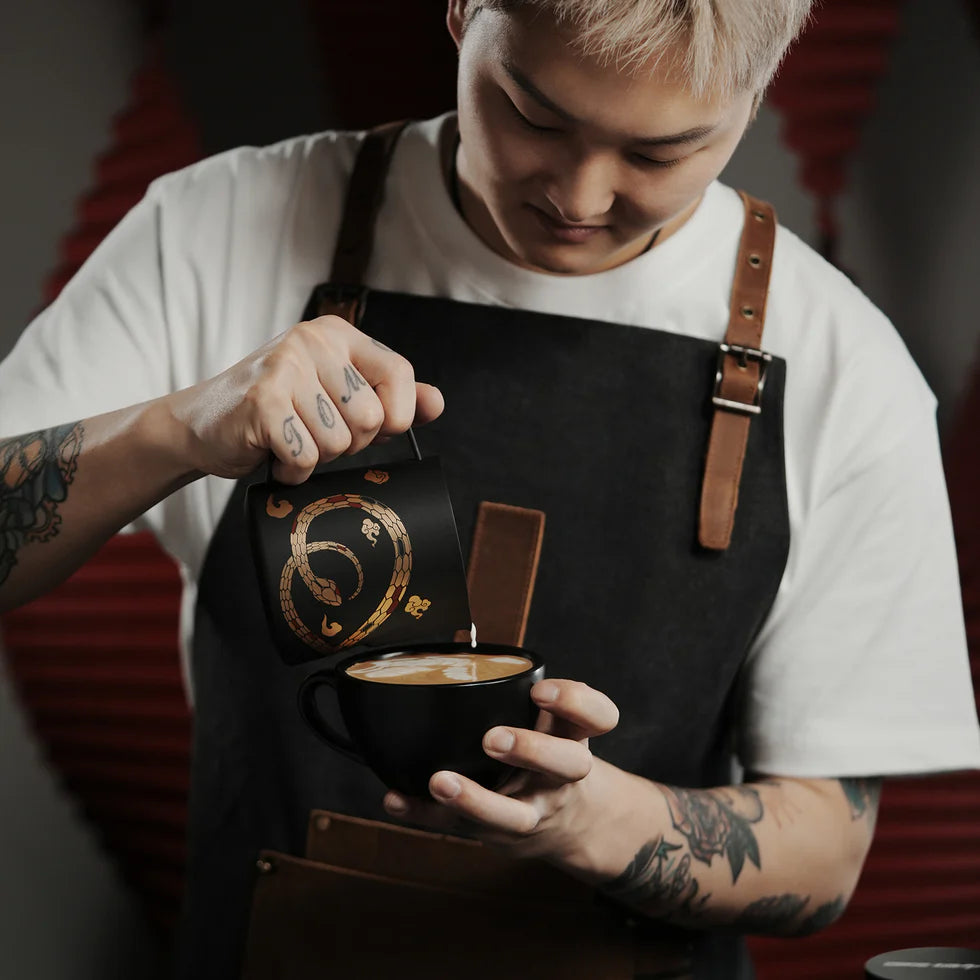 MHW-3BOMBER Latte Art Pitcher 5.0 Serpent