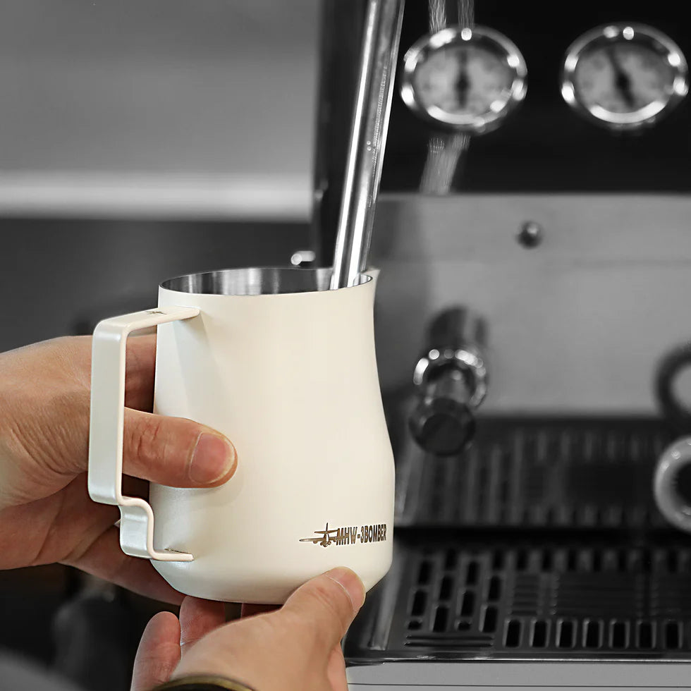 MHW-3BOMBER Turbo Milk Pitcher 350ml Off White