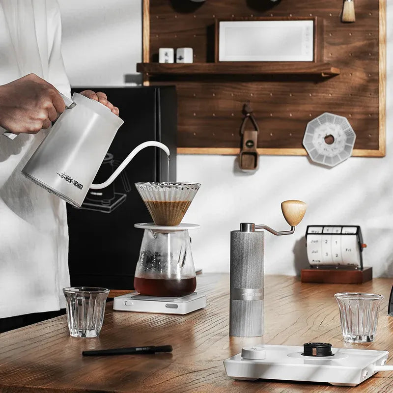 MHW-3 Bomber 9 piece M1 Assasin Pour Over Set Coffee Making accessories and Serving equipments CoffeePlus.india