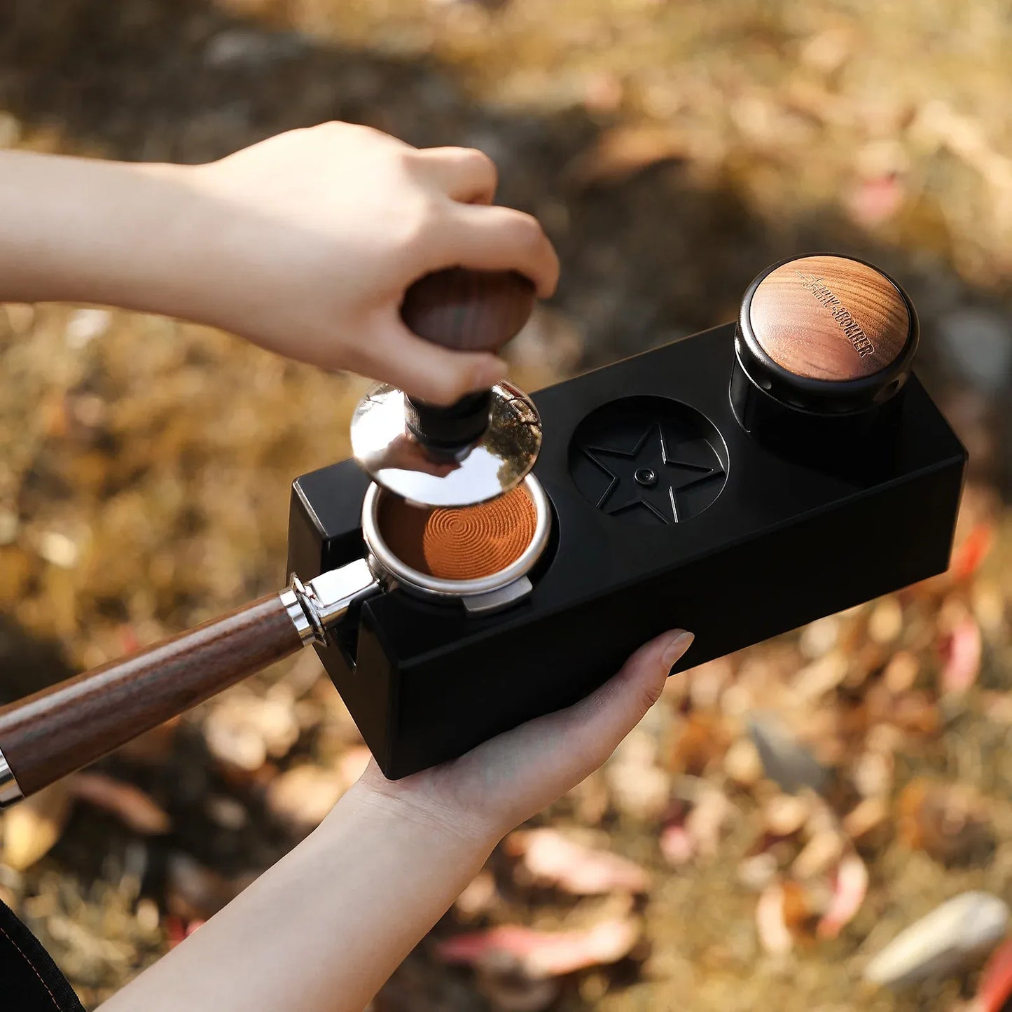 MHW-3 Bomber ABS Tamping Station Coffee Cleaning Equipments CoffeePlus.india