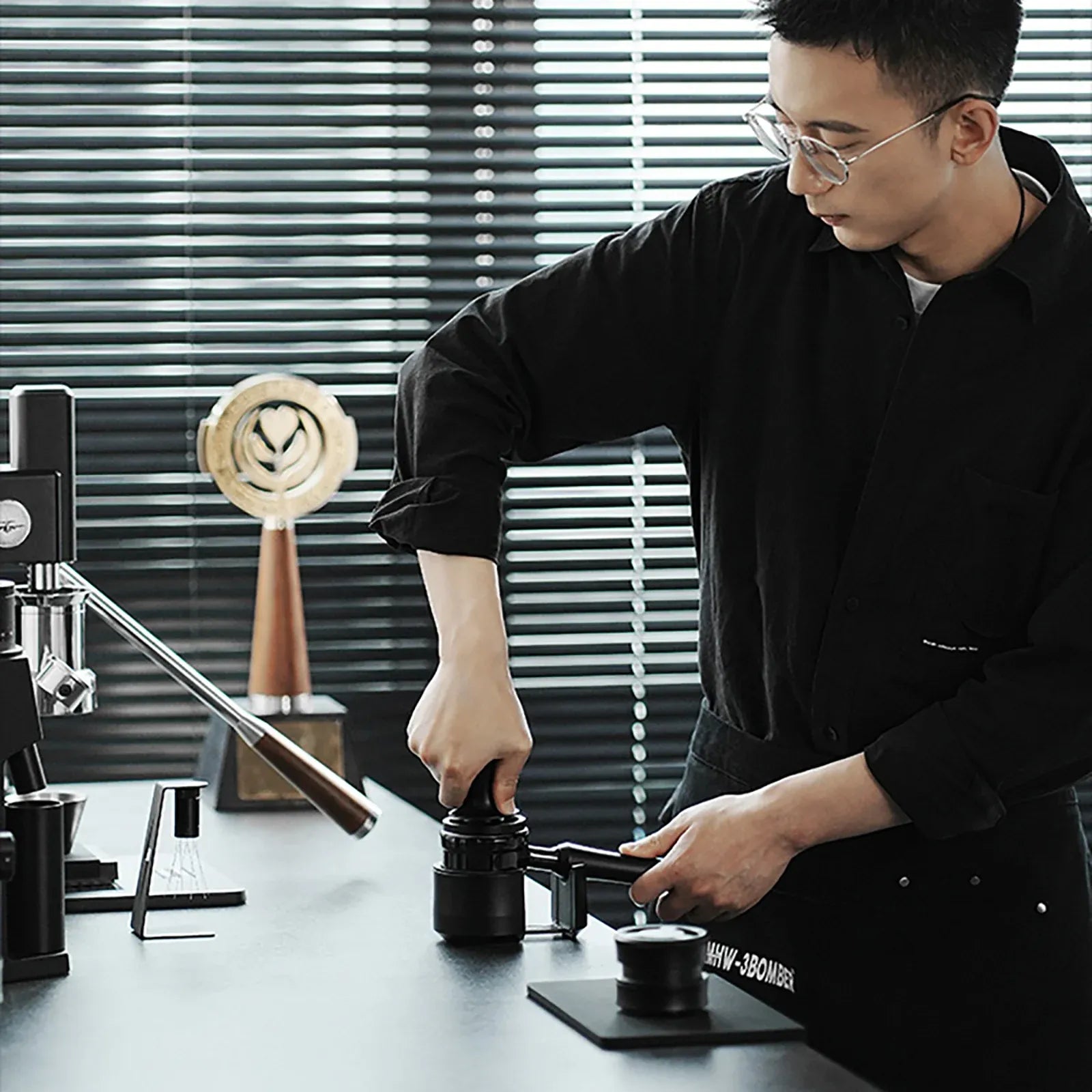 MHW-3 Bomber Astra Collection 51-58mm Portafilter Holder Coffee Maker & Espresso Machine Replacement Parts CoffeePlus.india