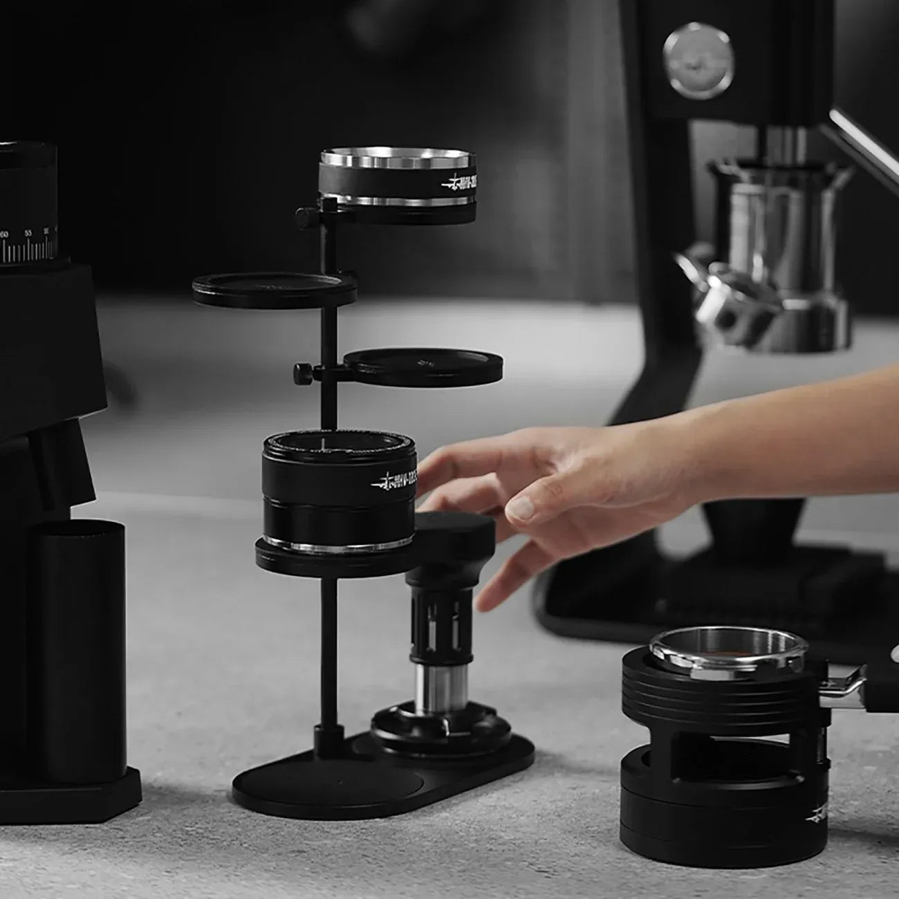 MHW-3 Bomber Magnetic Dosing Ring Coffee Making accessories and Serving equipments CoffeePlus.india